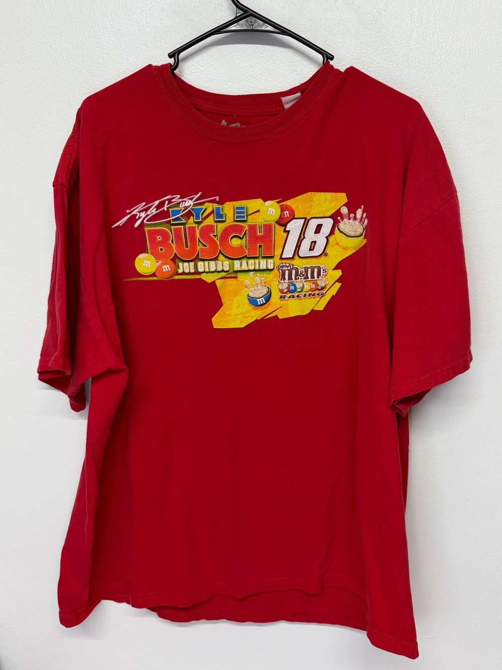 Kyle Busch #18 Chase Authentics Red Graphic Tee